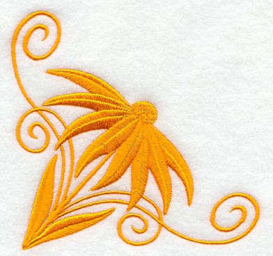 Blooming Black-eyed Susan Corner