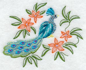 Peacock 2 (Variegated Thread)