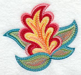 Crewel Fashion Flower 2 (Variegated Thread)