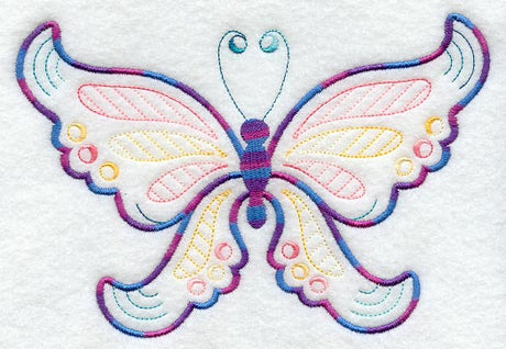 Flight of Fancy Butterfly 1 (Variegated Thread)