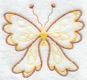 Flight of Fancy Butterfly 2 (Variegated Thread)