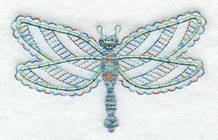 Flight of Fancy Dragonfly (Variegated Thread)