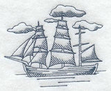 Tall Ship with 11 Sails