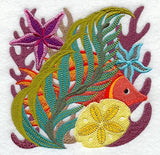 Jacobean Coral Reef Square