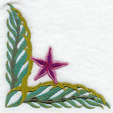 Jacobean Coral Reef Corner