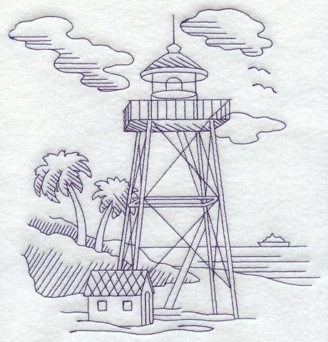 Skeletal-style Lighthouse