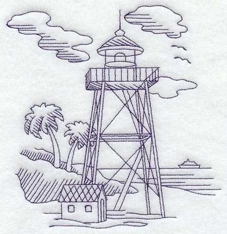 Skeletal-style Lighthouse