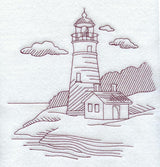 Cylindrical Tower Lighthouse