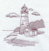 Cylindrical Tower Lighthouse
