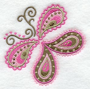 Paisley Butterfly 4