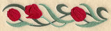 Tulip Blooms Border