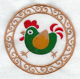 Chubby Rooster Circle