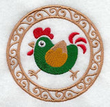 Chubby Rooster Circle