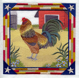Ameraucana Rooster Square