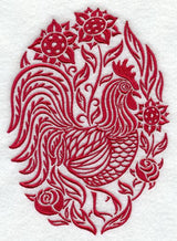 Simply Rooster Oval