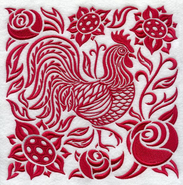 Simply Rooster Square