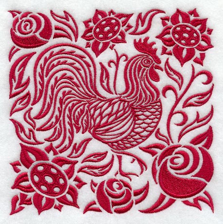 Simply Rooster Square