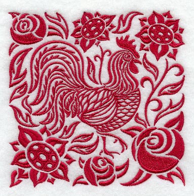 Simply Rooster Square