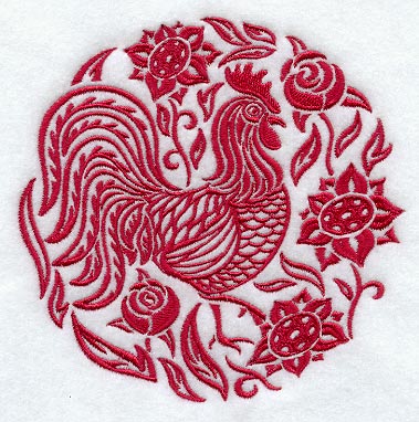 Simply Rooster Circle