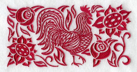 Simply Rooster Border