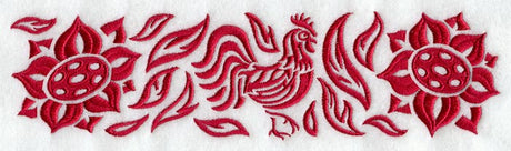 Simply Rooster Border
