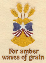 For Amber Waves of Grain