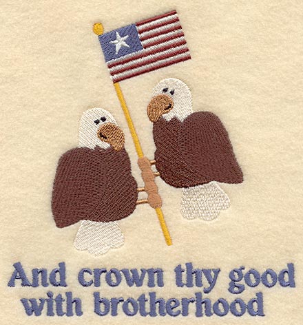 And Crown thy Good with Brotherhood