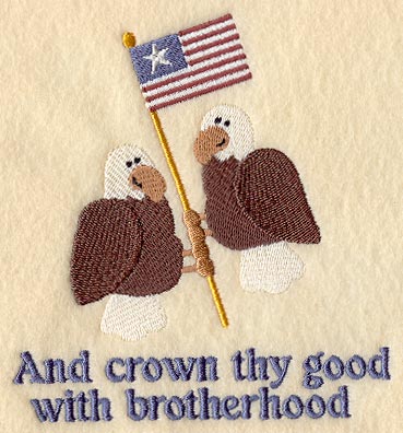 And Crown thy Good with Brotherhood