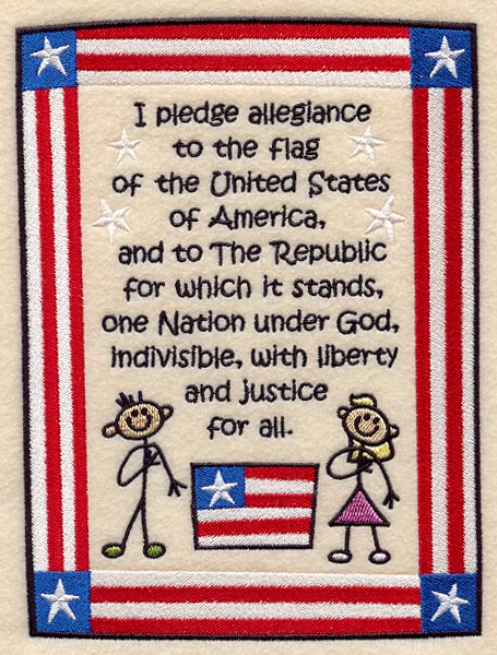 Pledge of Allegiance - Child's Style