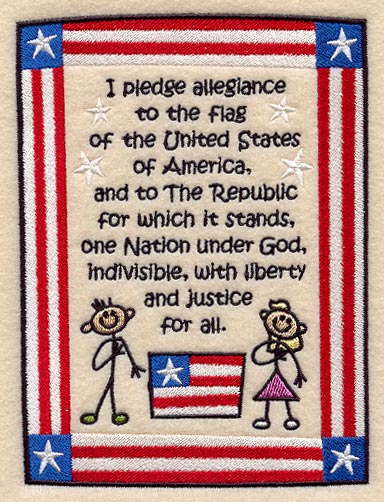 Pledge of Allegiance - Child's Style