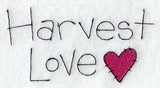 Harvest Love - Text