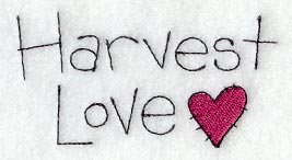 Harvest Love - Text