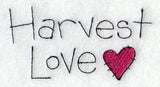 Harvest Love - Text