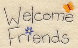 Welcome Friends - Text