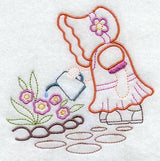 Sunbonnet Sue Watering the Garden (Vintage)