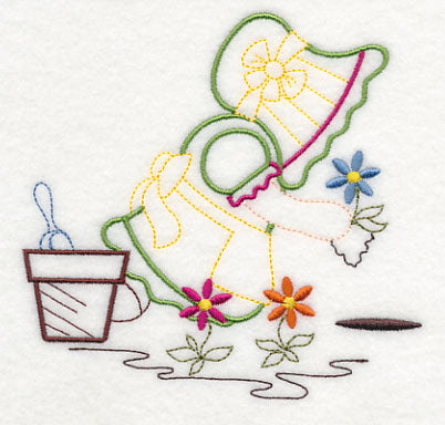 Sunbonnet Sue Gardening (Vintage)