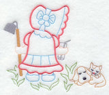 Sunbonnet Sue Takes A Break (Vintage)