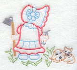 Sunbonnet Sue Takes A Break (Vintage)