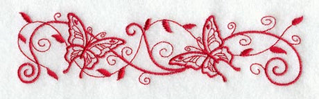 Dancing Butterfly Border