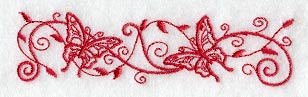 Dancing Butterfly Border