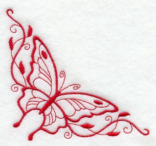Dancing Butterfly Corner