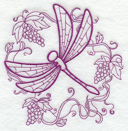 Delightful Dragonfly Circle