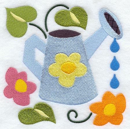 Feeding the Garden Folk Art