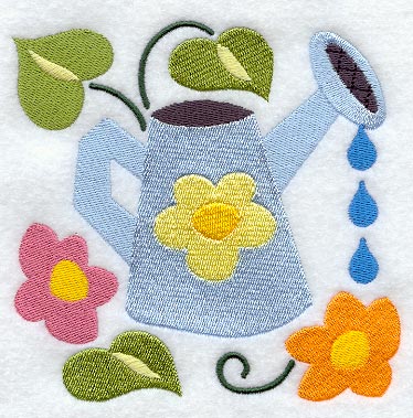 Feeding the Garden Folk Art