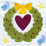 Claddagh Wreath Folk Art