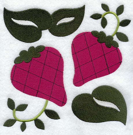 Fruity Berry Folk Art