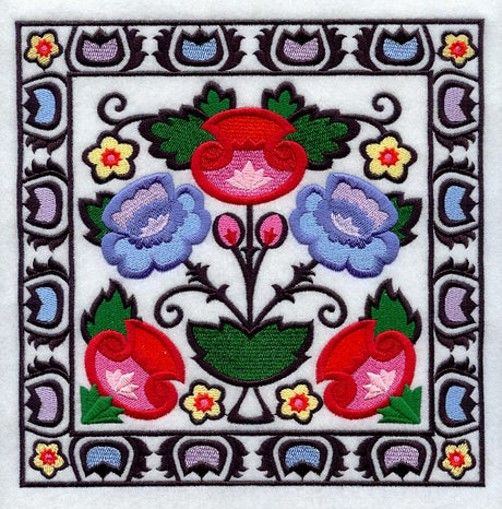 Polish Papercut Square (Wycinanki)