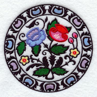 Polish Papercut Circle (Wycinanki)