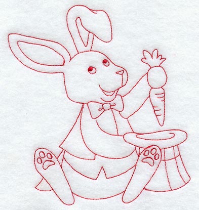 McIntyre the Magician (Redwork)