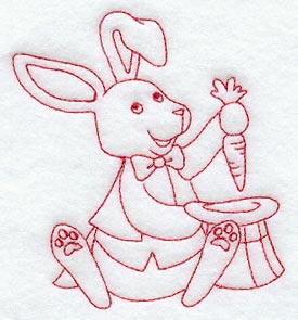 McIntyre the Magician (Redwork)